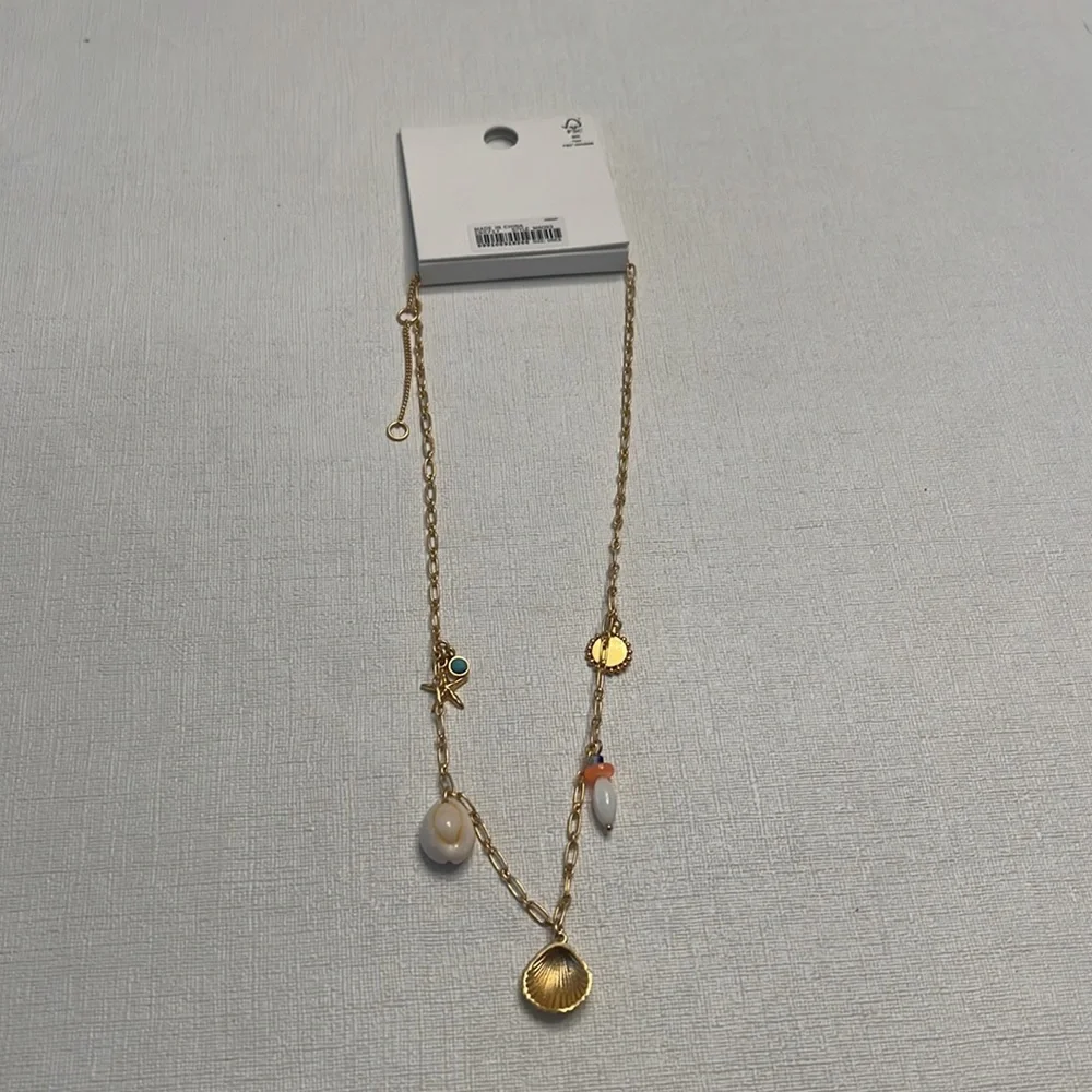 NWT Madewell Cabana Charm Necklace - Picture 6 of 6